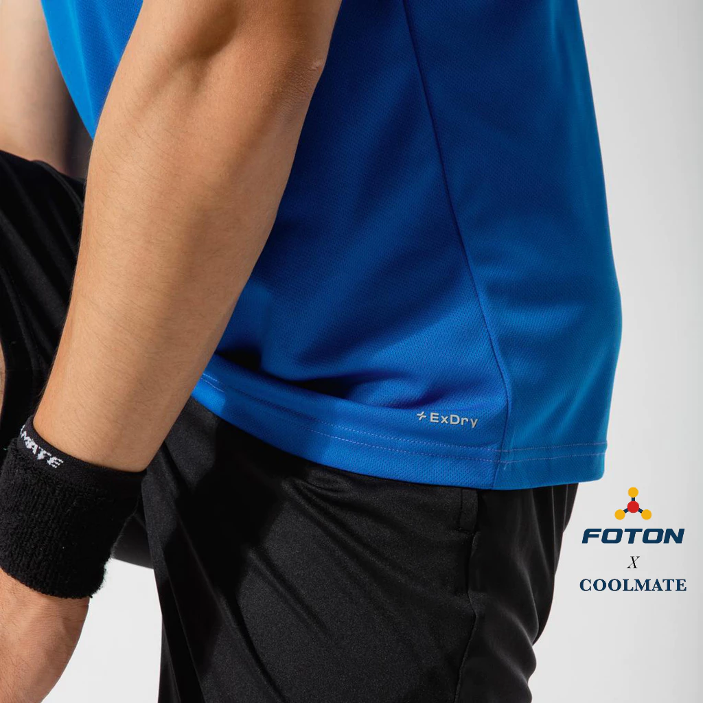 [Foton X Coolmate] Áo Thun Nam Thể Thao Basics (cổ tròn)